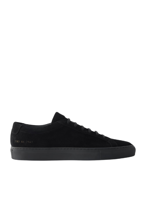 COMMON PROJECTS Original Achilles Waxed-Suede Sneakers