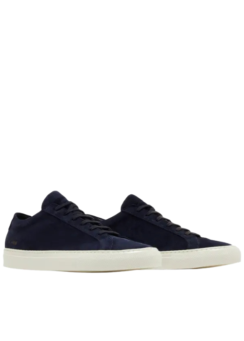Common Projects Achilles 'Waxed Suede - Navy'